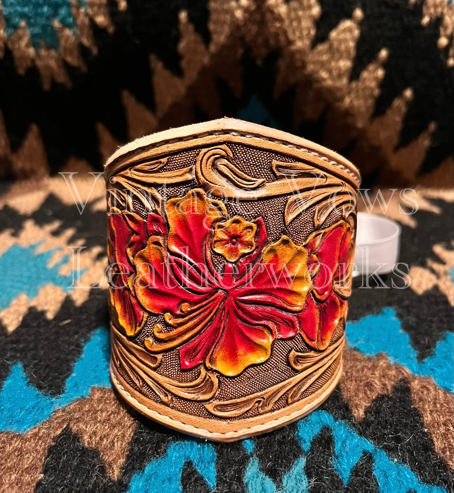 Peacock Flower Bouquet Wrap ~ Extra Large