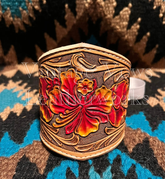 Peacock Flower Bouquet Wrap ~ Extra Large